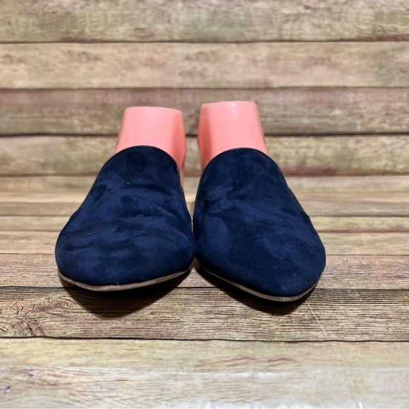 Jenni Kayne Blue Suede Mules - Picture 4 of 8